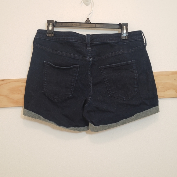 UNIVERSAL THREAD MIDRISE MIDI BLUE JEAN Shorts Size 10 - Picture 3 of 10